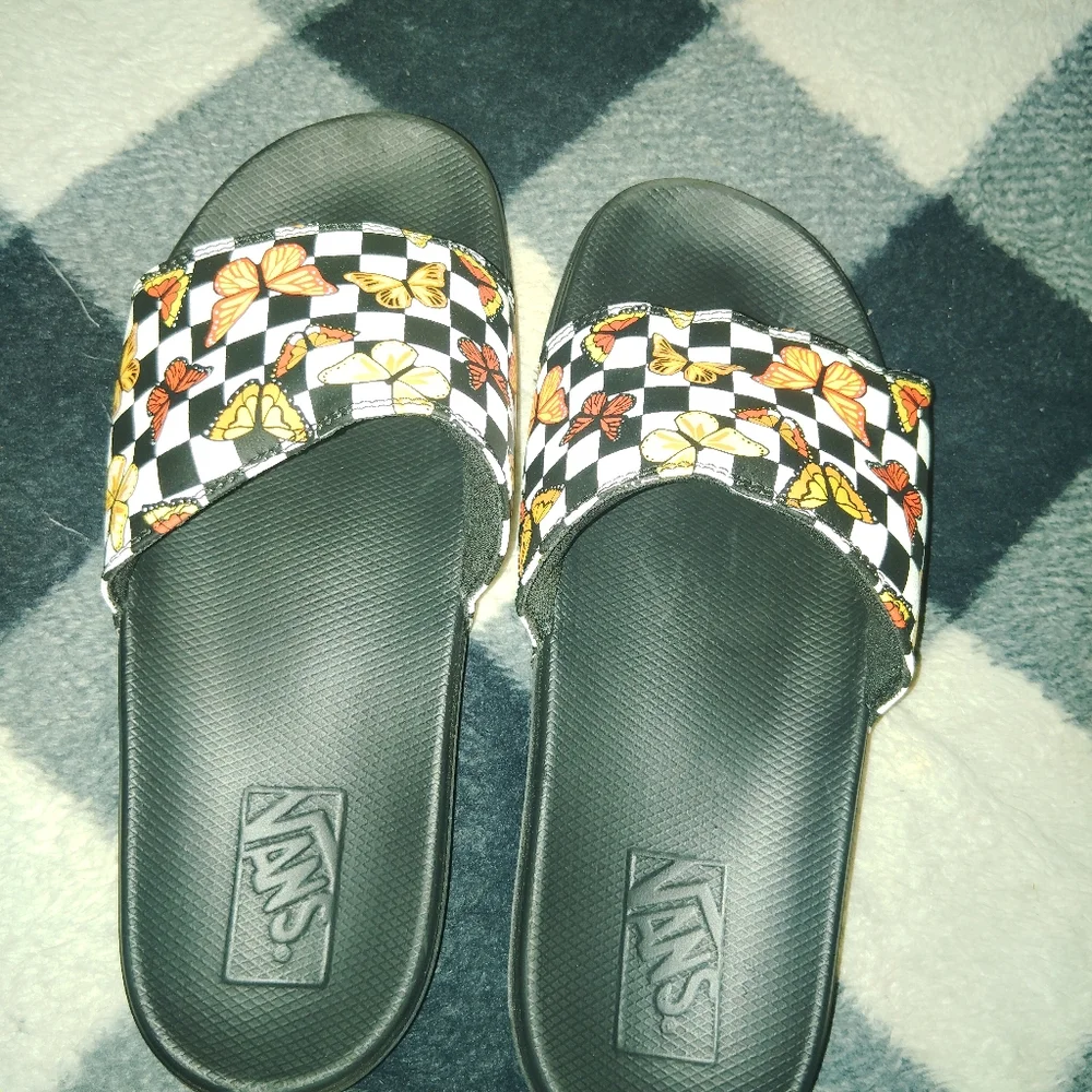 VANS Range Sandal Slides - Butterfly 🦋 Size 10 - Picture 3 of 10